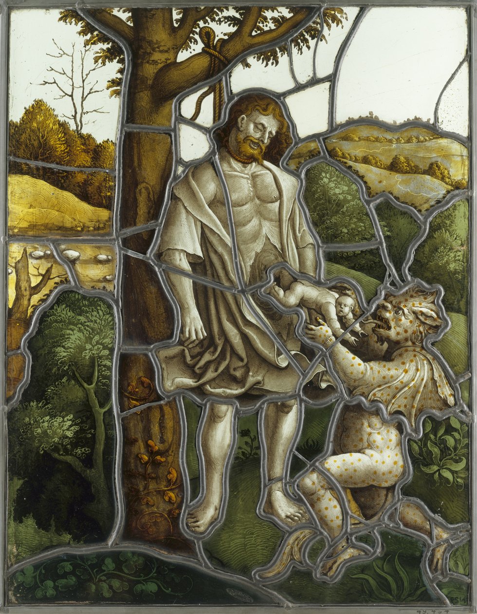 Júdás akasztása, 1520 körül alkotó: South German School