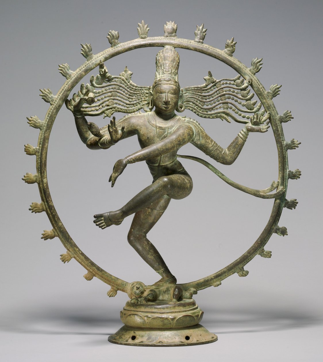 Shiva, mint a tánc ura (Nataraja), Chola-korszak, 10-11. század körül (bronz) alkotó: South Indian School