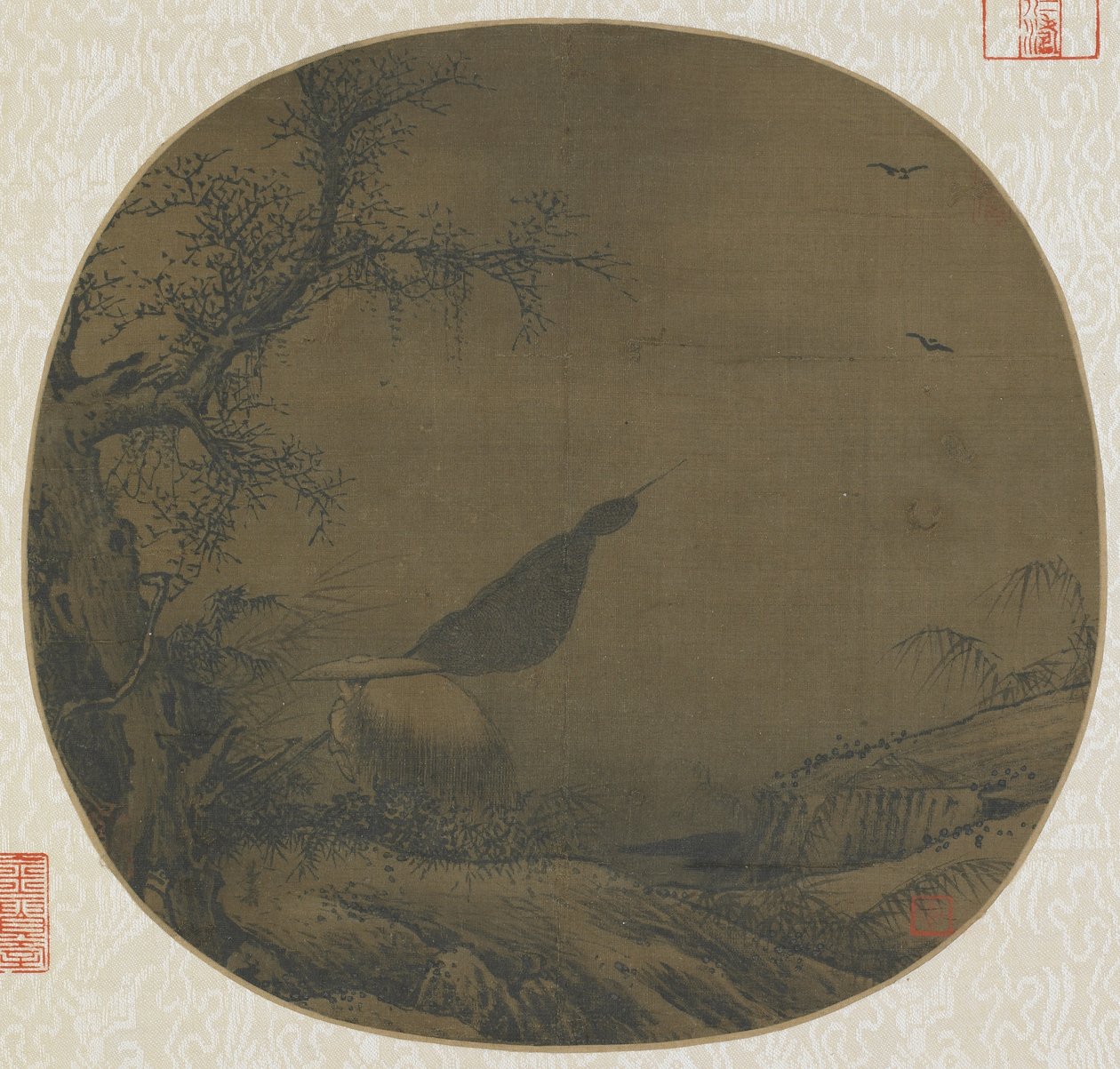 Hazafelé tartó halász hóval borítva, 12. század vége – 13. század eleje alkotó: Southern Song Dynasty Chinese School
