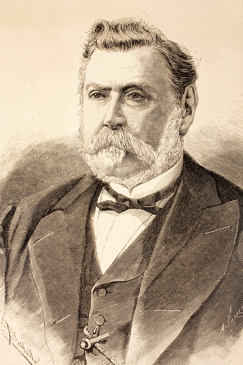 Antonio Rodrigues Sampaio, az 1881-es „La Ilustracion Espanola y Americana”-ból alkotó: Spanish School