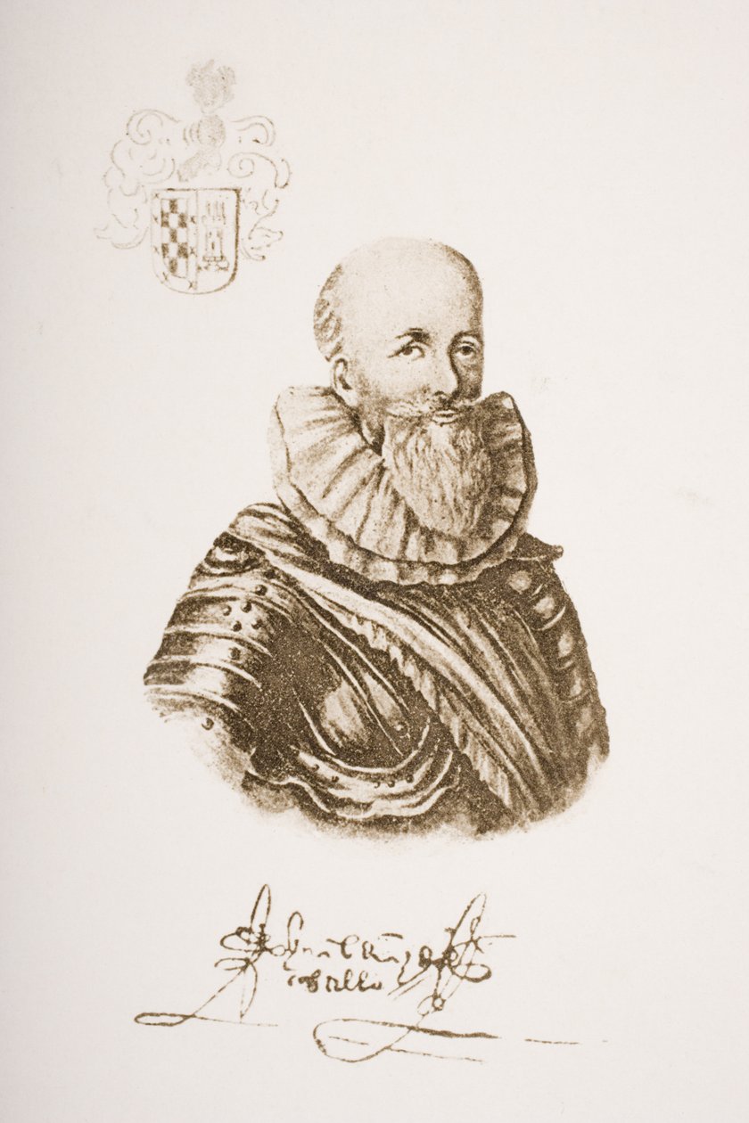 Bernal Diaz del Castillo (1492-1584 körül) alkotó: Spanish School