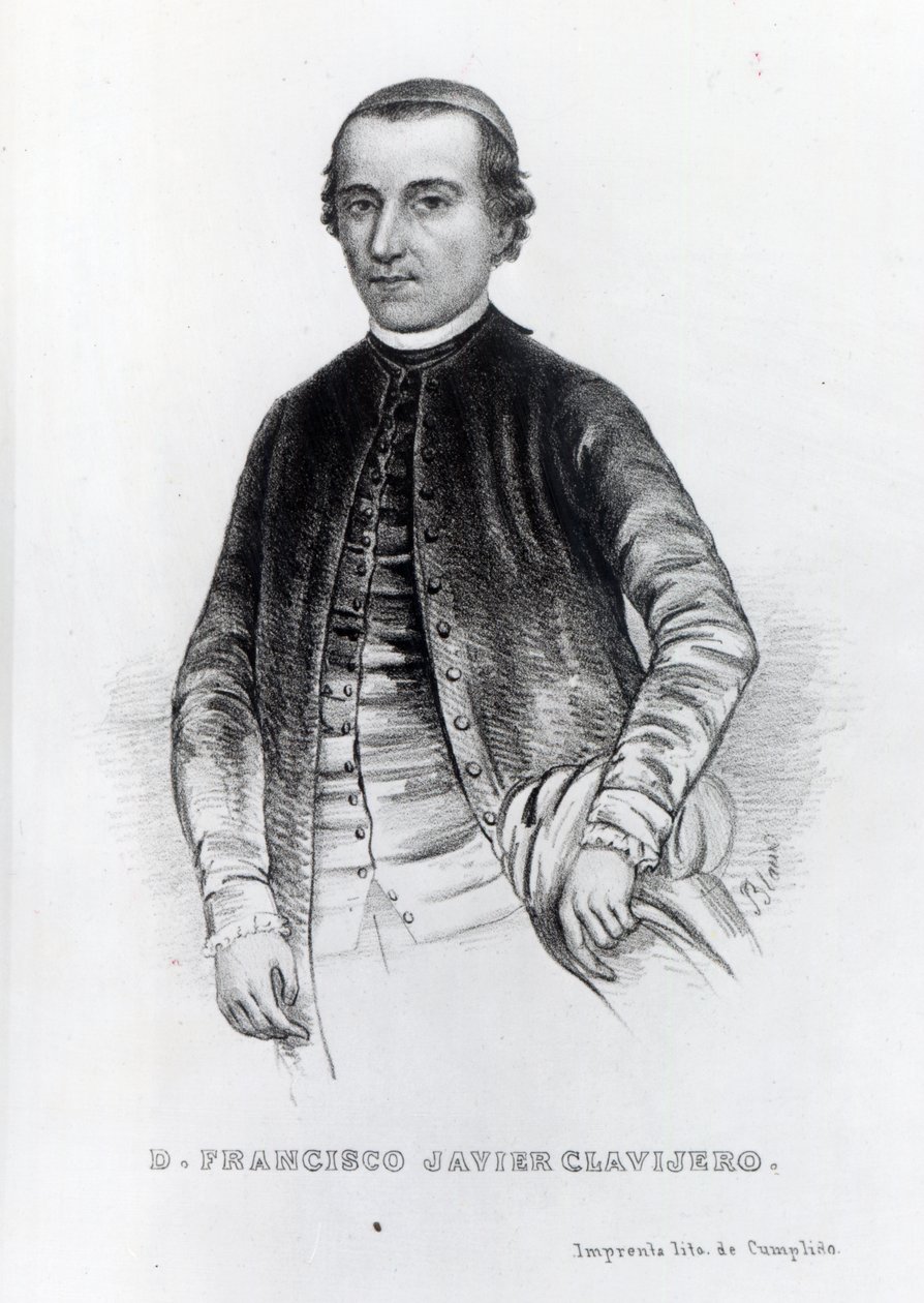 Francisco Javier Clavijero alkotó: Spanish School