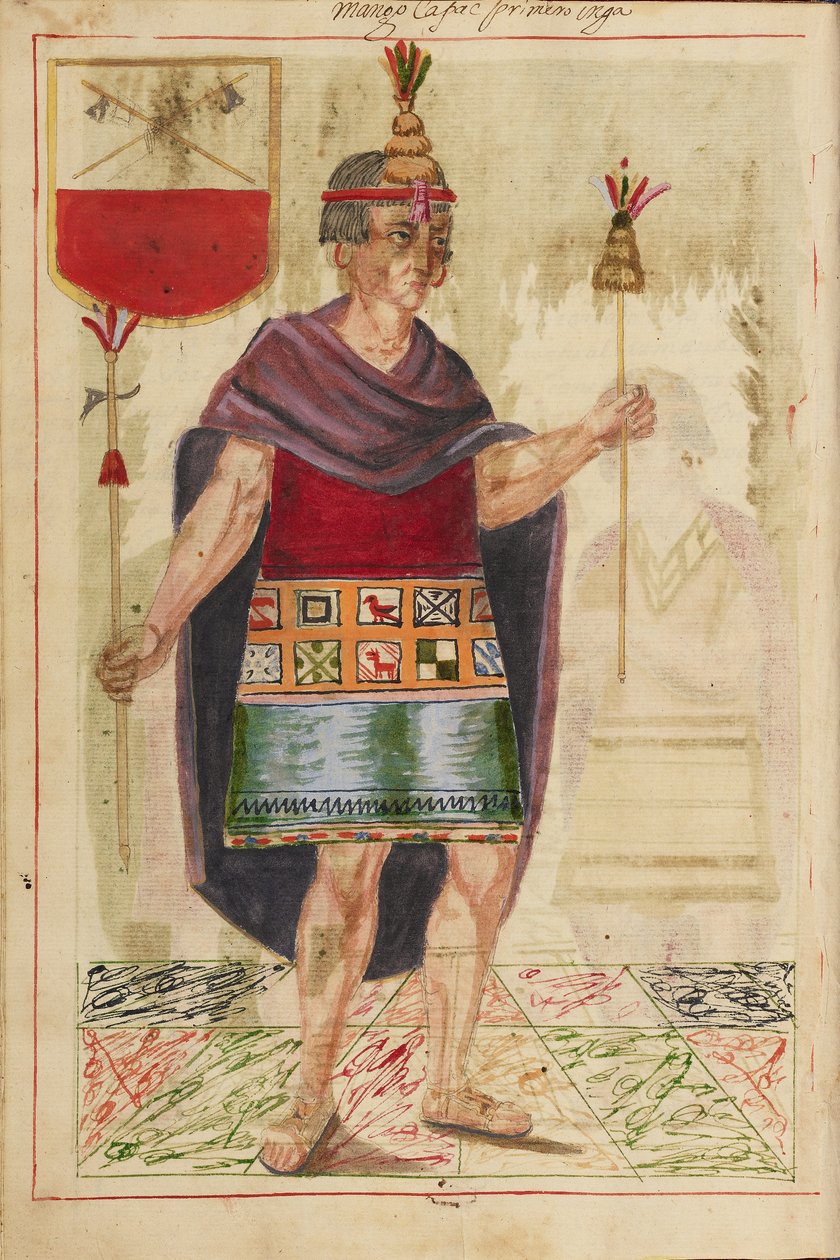 Manco Capac, 1616 alkotó: Spanish School