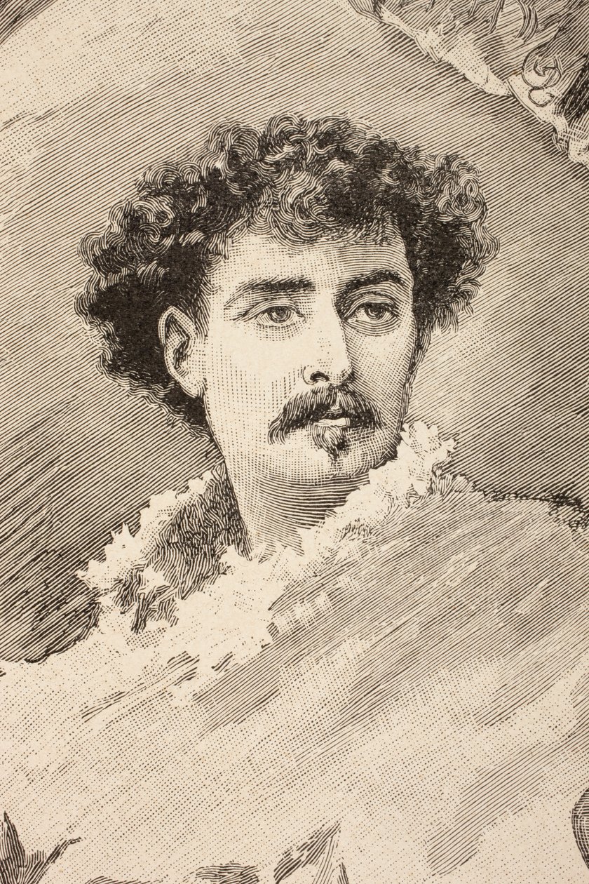 Mariano Fortuny y Marsal, az "Album Artistico"-ból, 1890 körül alkotó: Spanish School