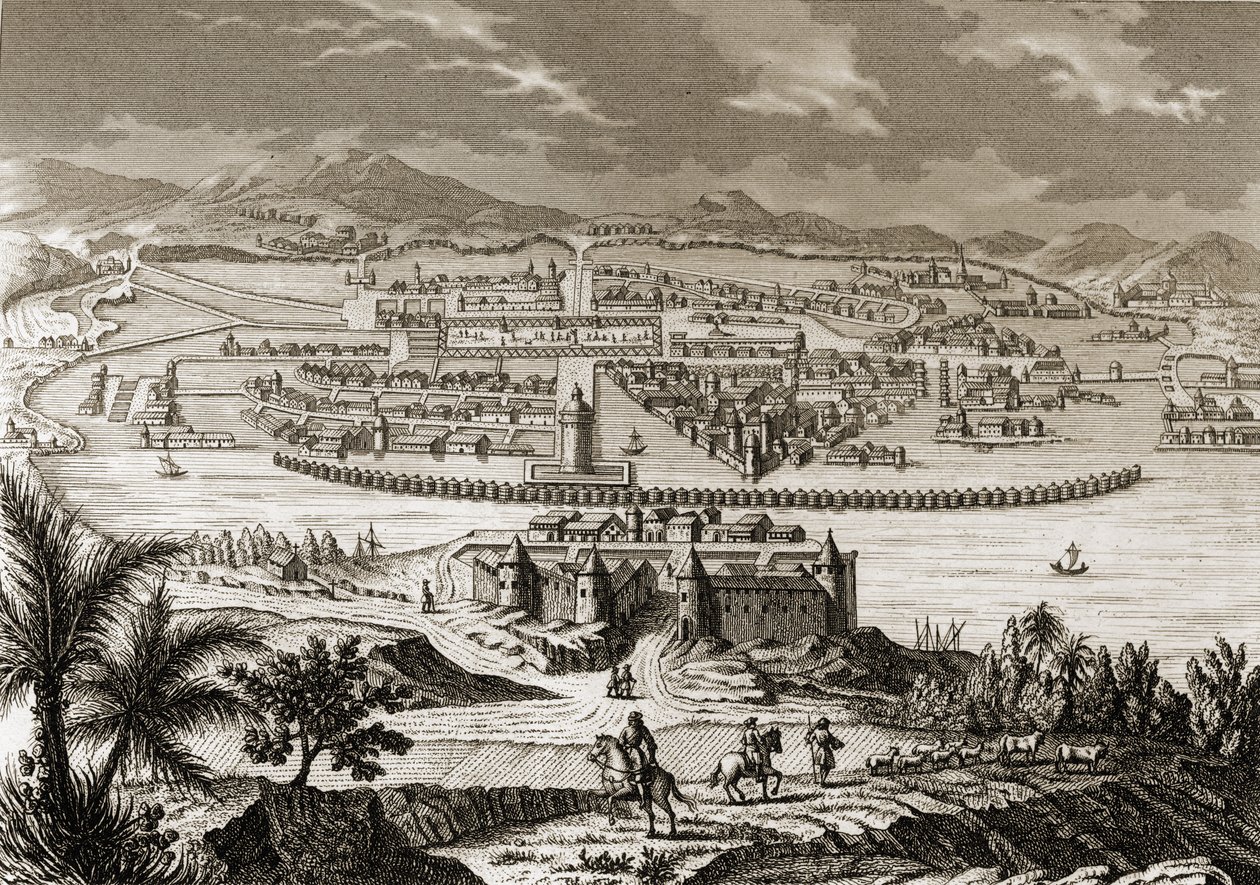 Mexikóváros a spanyol hódítás idején (1519-35) alkotó: Spanish School
