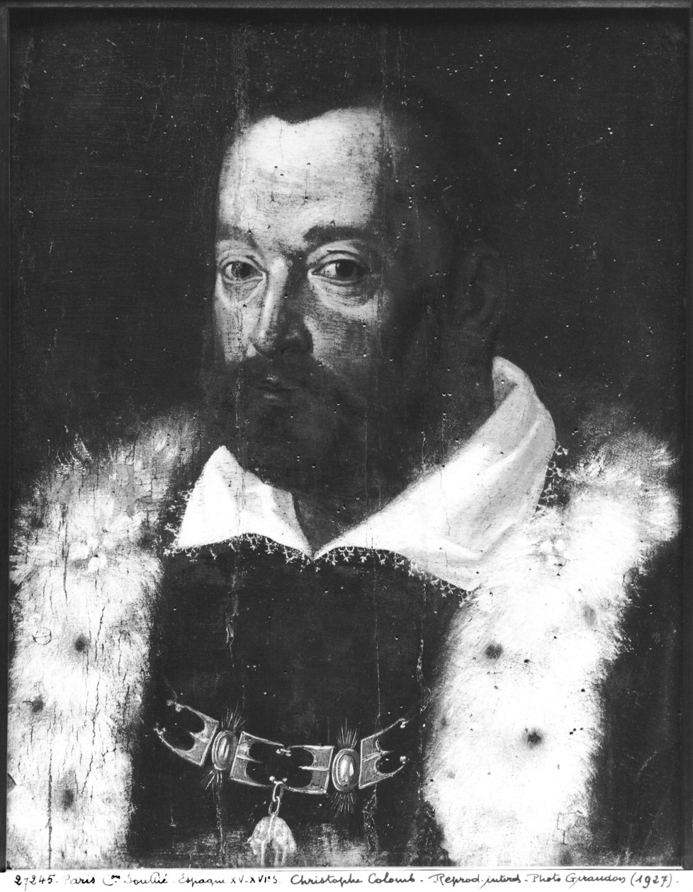 Kolumbusz Kristóf (1450-1506) portréja alkotó: Spanish School