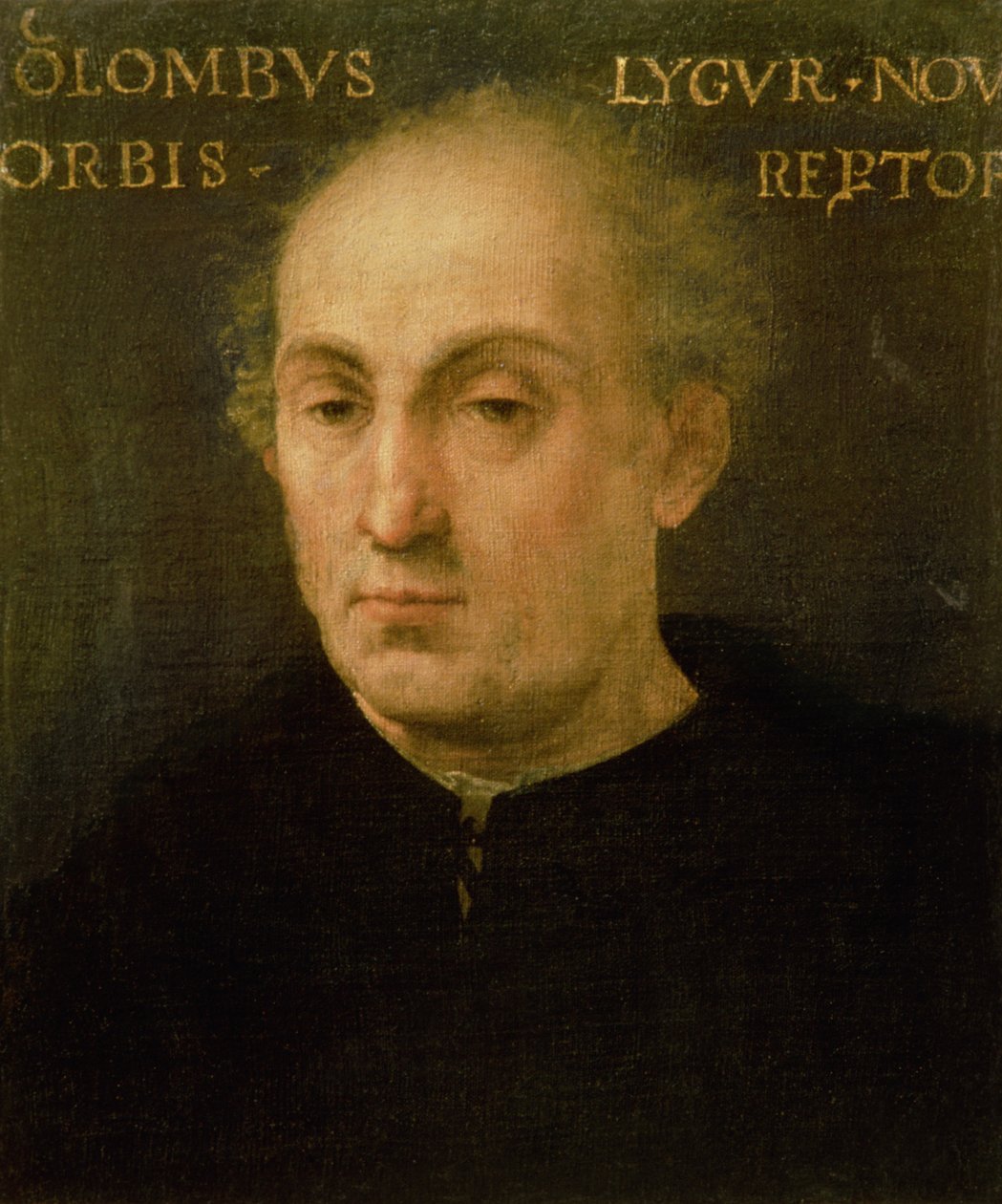 Kolumbusz Kristóf portréja (1451-1506) alkotó: Spanish School