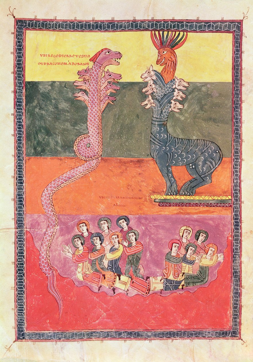 The Dragons, a Girona Beatusból alkotó: Spanish School