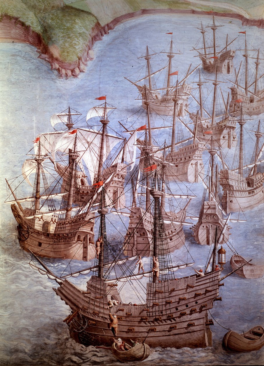 Expedíció Terceira szigetére, 1582 alkotó: Spanish School