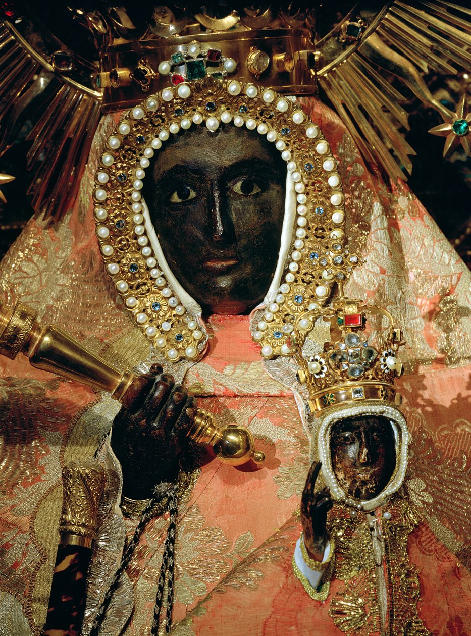 Guadalupe Madonna (186934-es részlet) alkotó: Spanish School