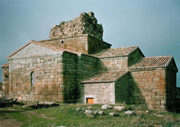 Déli homlokzati nézet, 862-930 körül épült alkotó: Spanish School