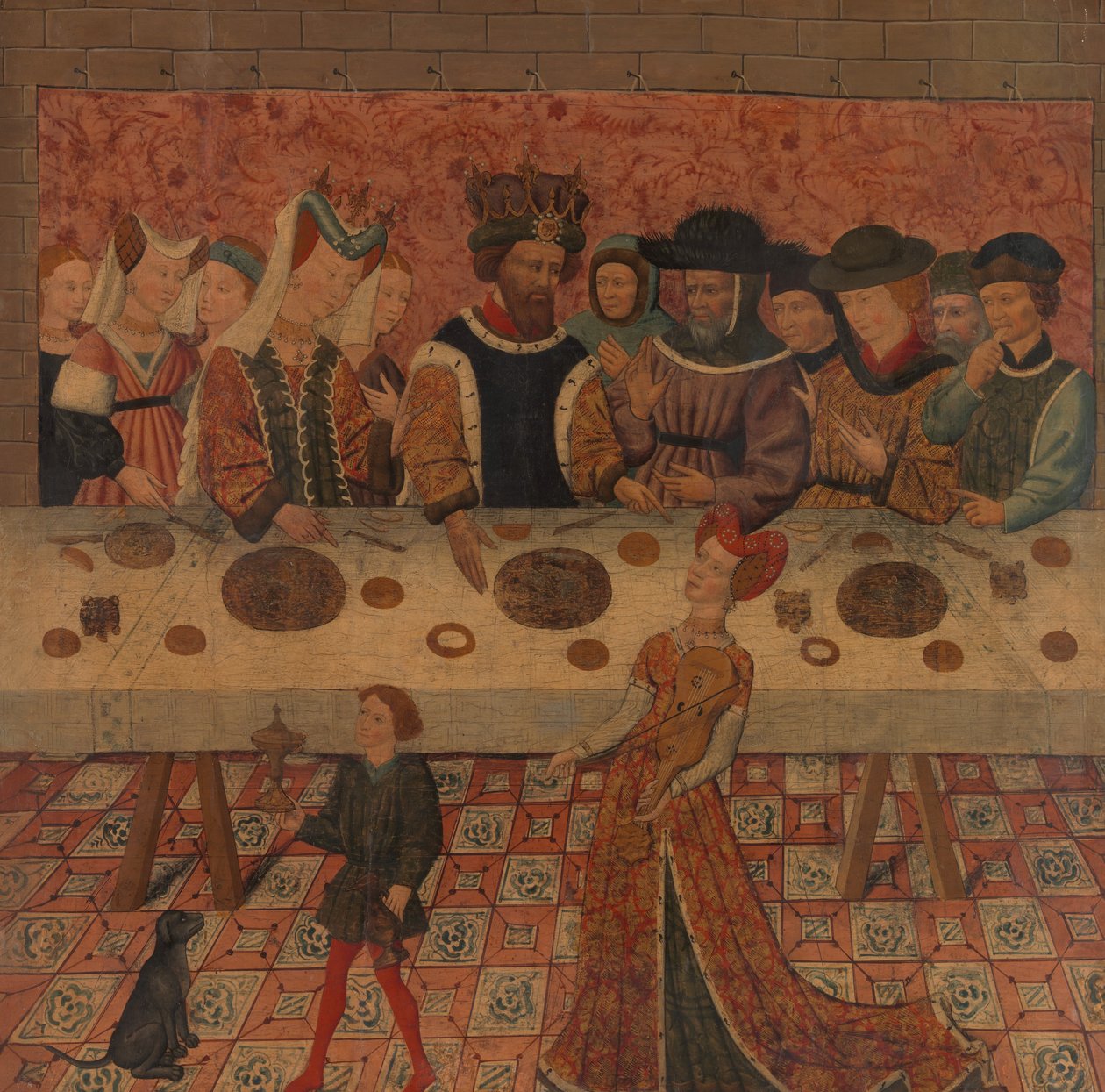 Salome Heródes előtt táncol. alkotó: Spanish