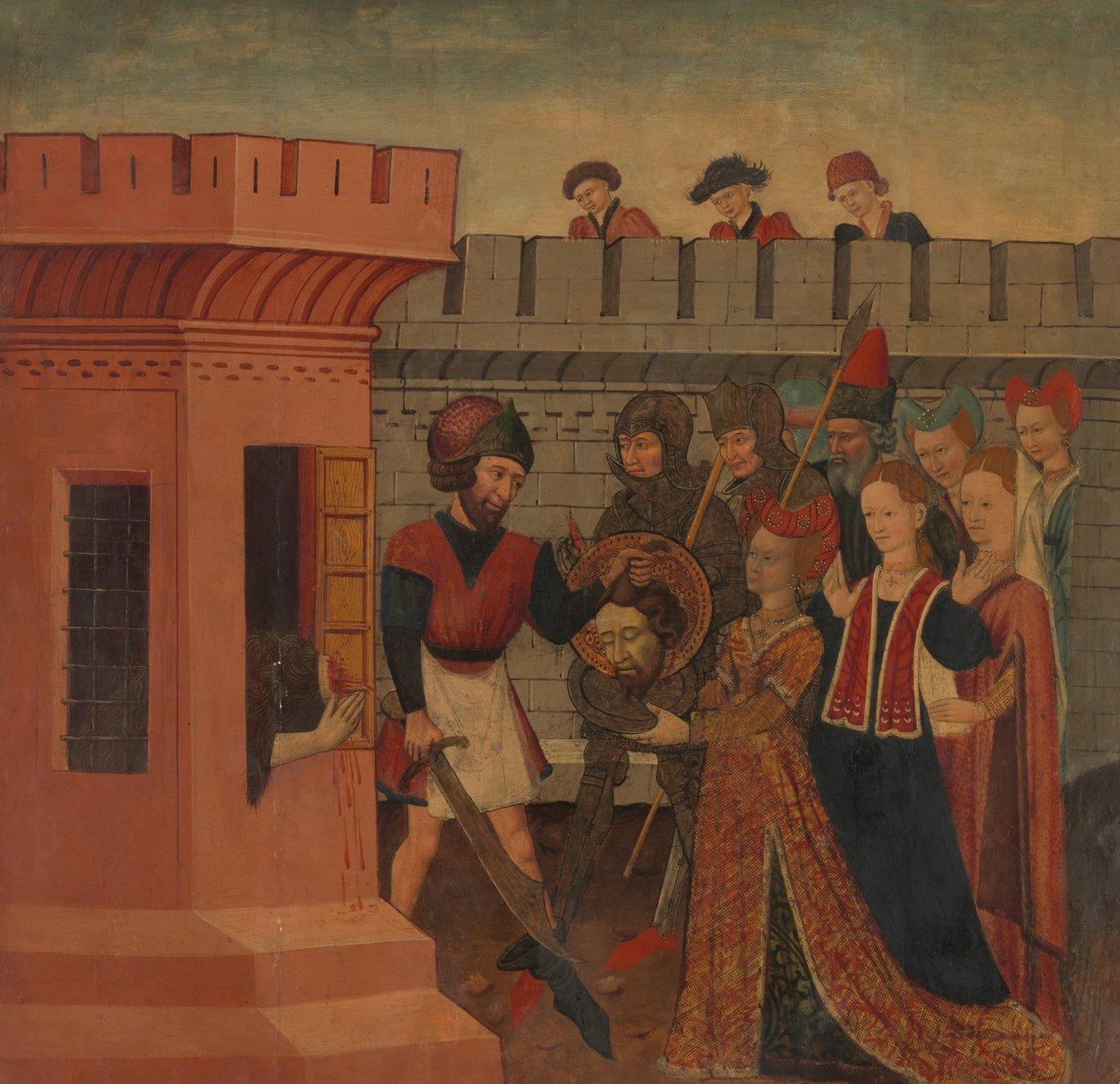 Keresztelő Szent János lefejezése. alkotó: Spanish