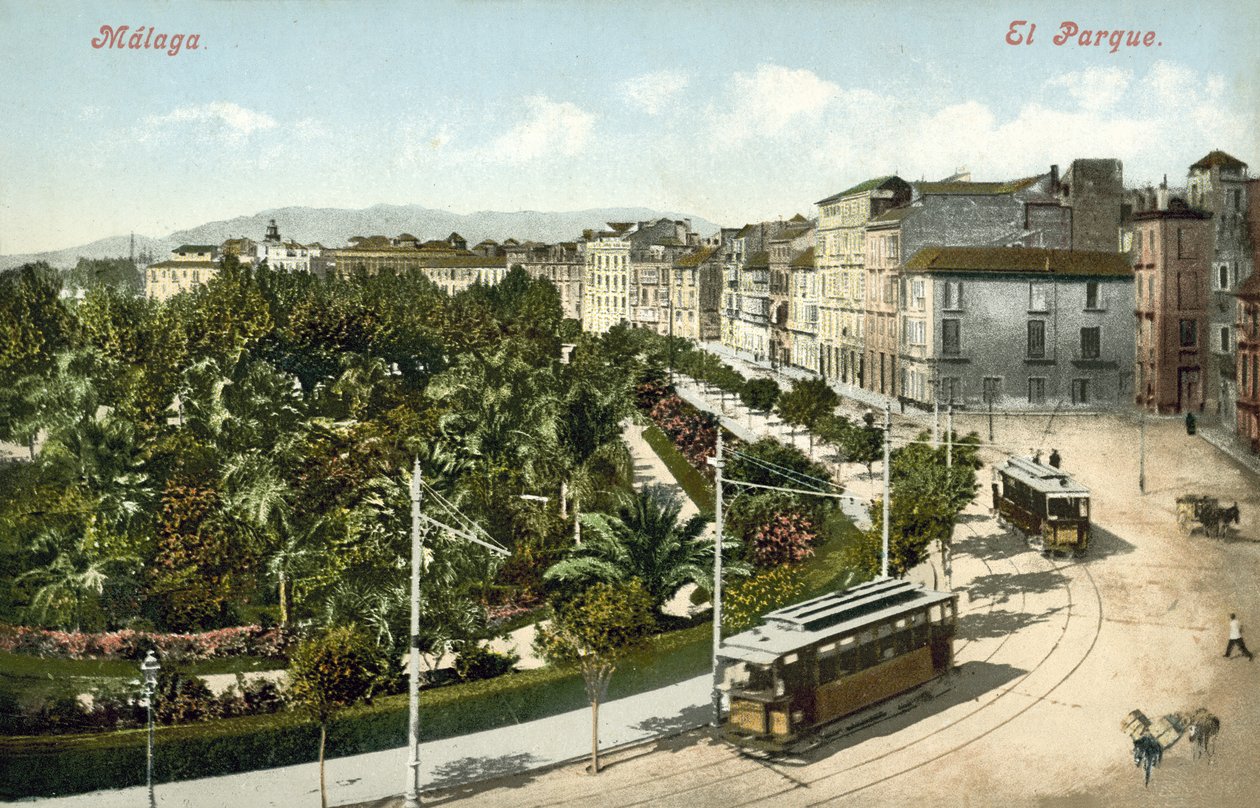 El Parque, Malaga (színes fotó) alkotó: Spanish Photographer