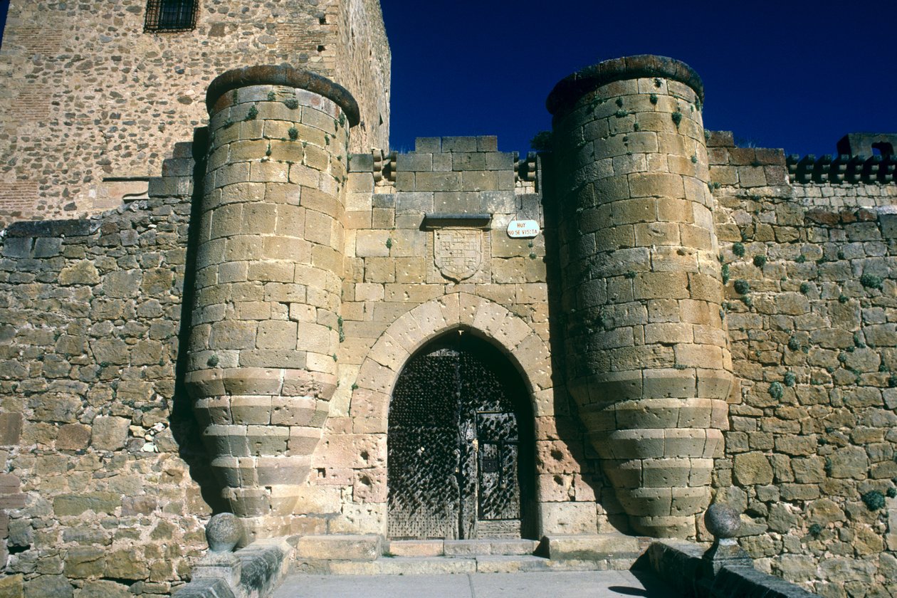 Kapuház a városfalban alkotó: Spanish School