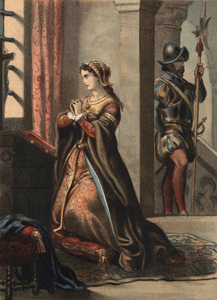 Boleyn Anne (Anna vagy Ann Bolin és Anne Bullen alkotó: Spanish School
