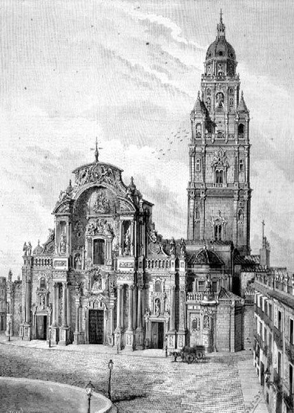 Murcia székesegyház, Spanyolország alkotó: Spanish School