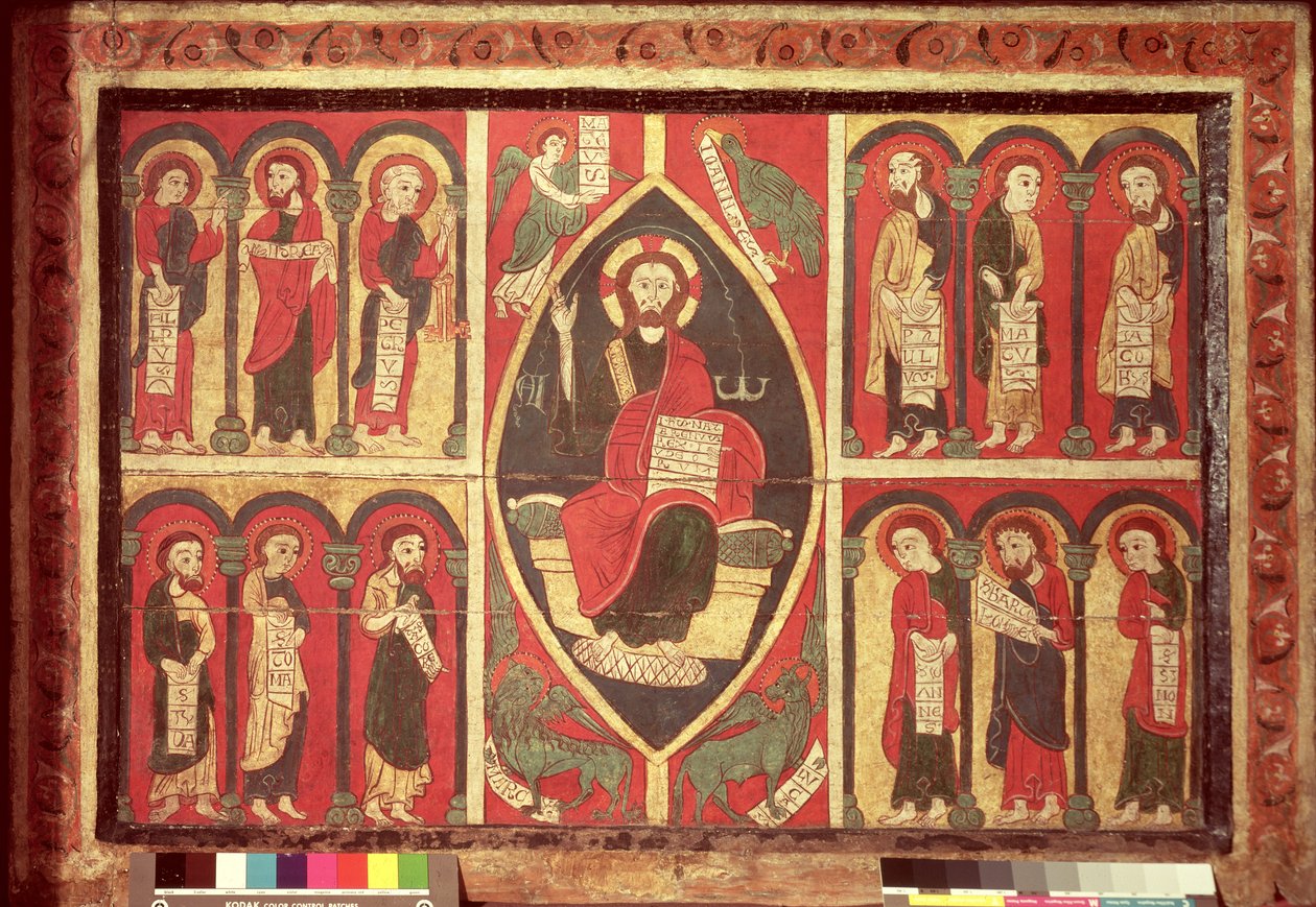 Krisztus és apostolai alkotó: Spanish School