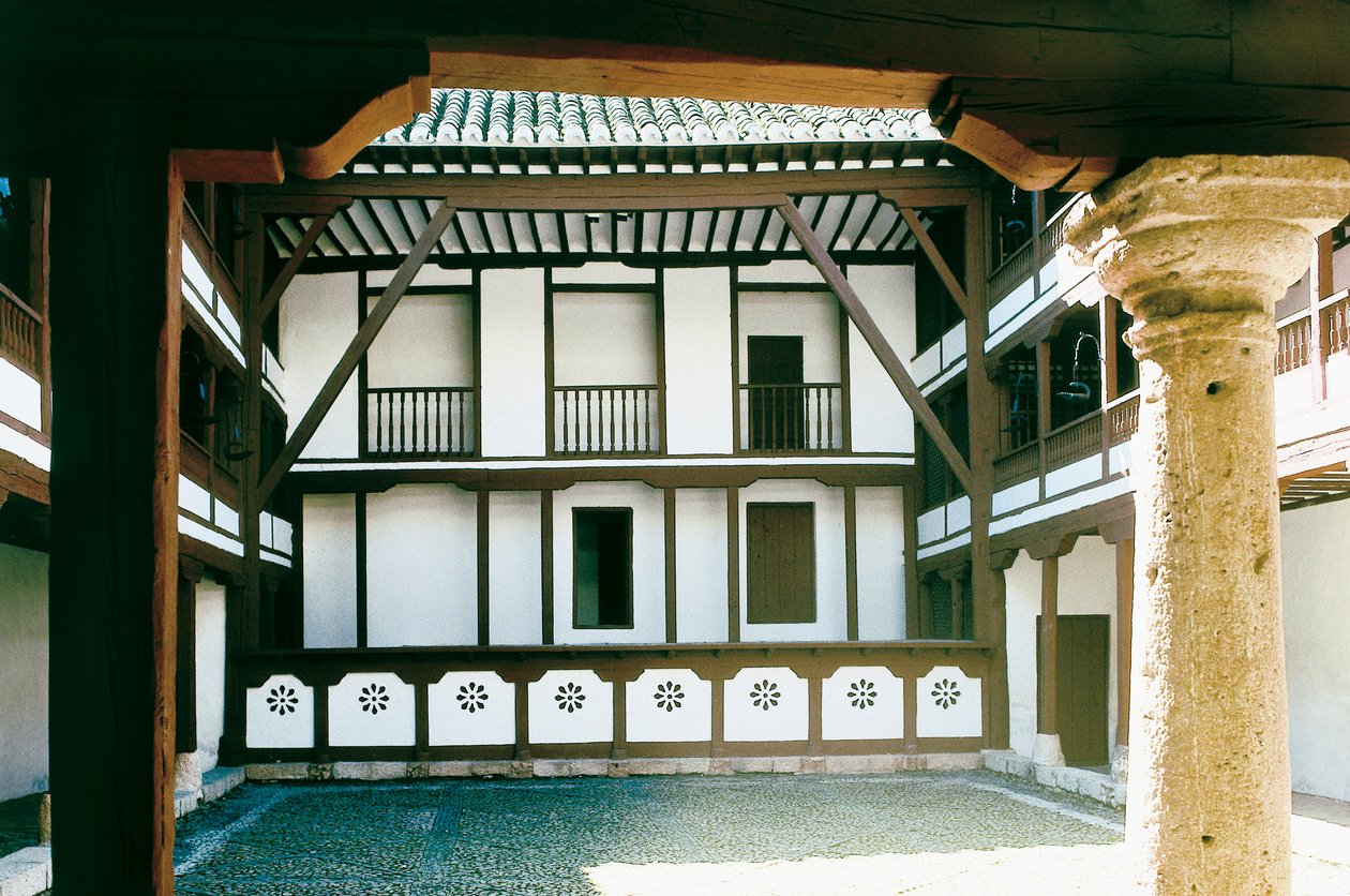 Corral de comedias, Almagro, Castile-La Mancha, Spanyolország alkotó: Spanish School