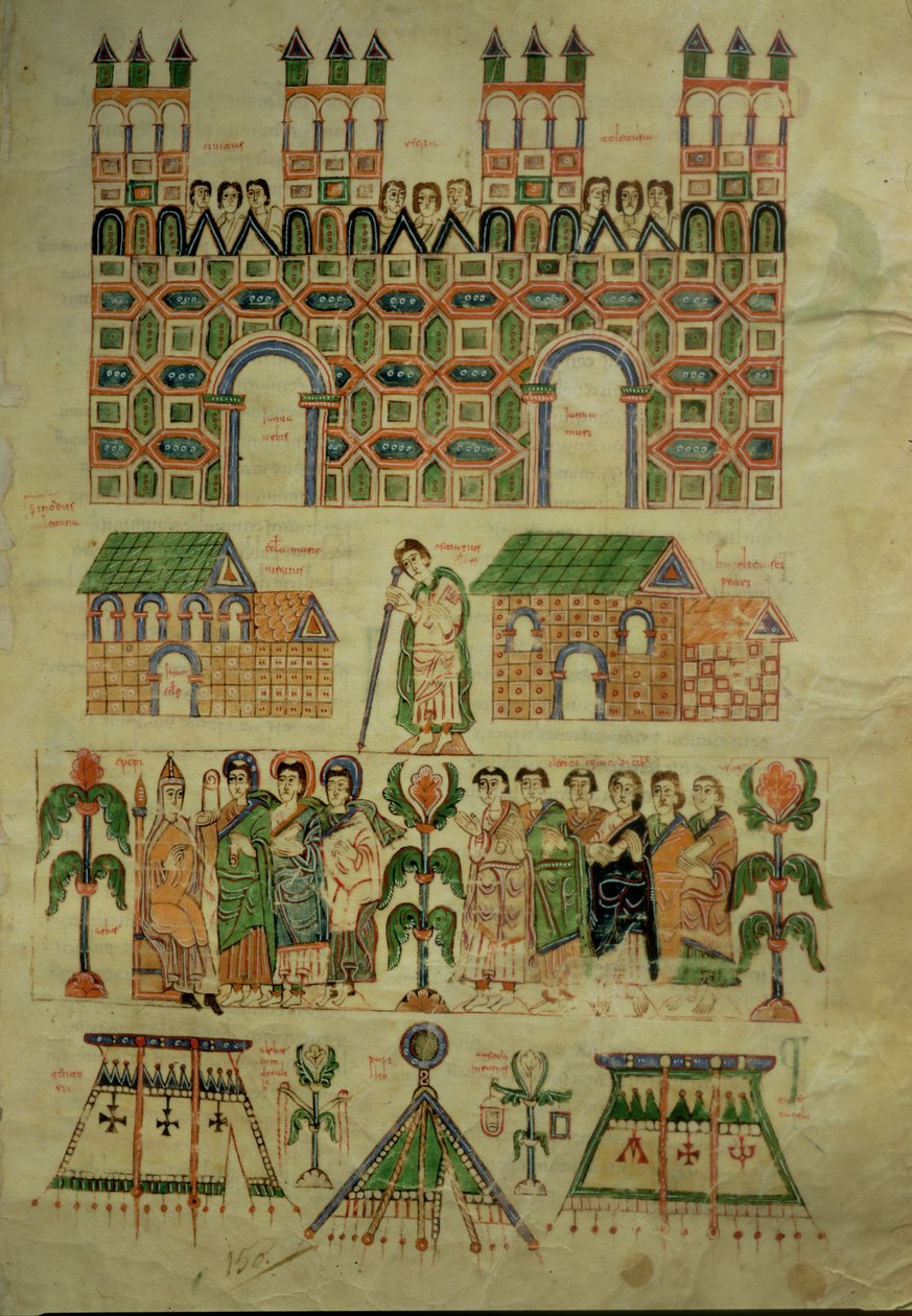 F.142 A Toledói Tanács, az Abeldas Councilar Codexből alkotó: Spanish School