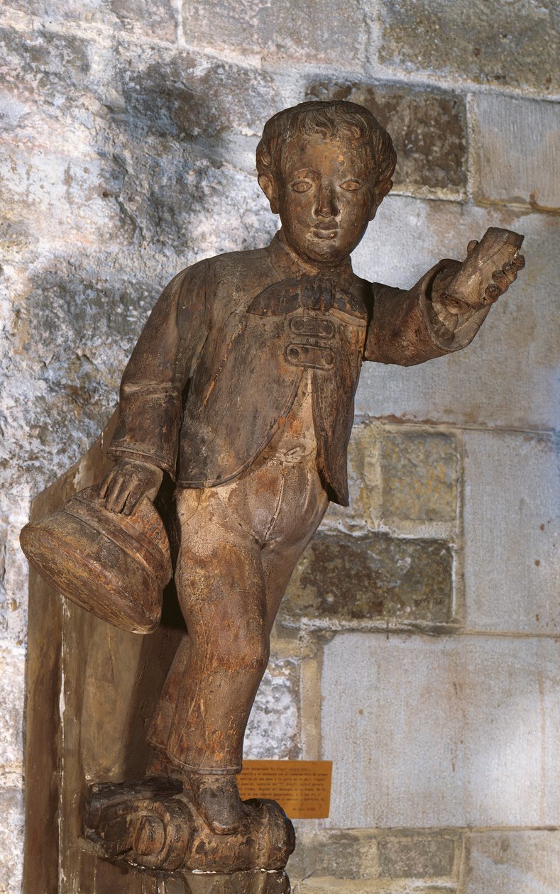 Figurafej, név szerint Ninot alkotó: Spanish School