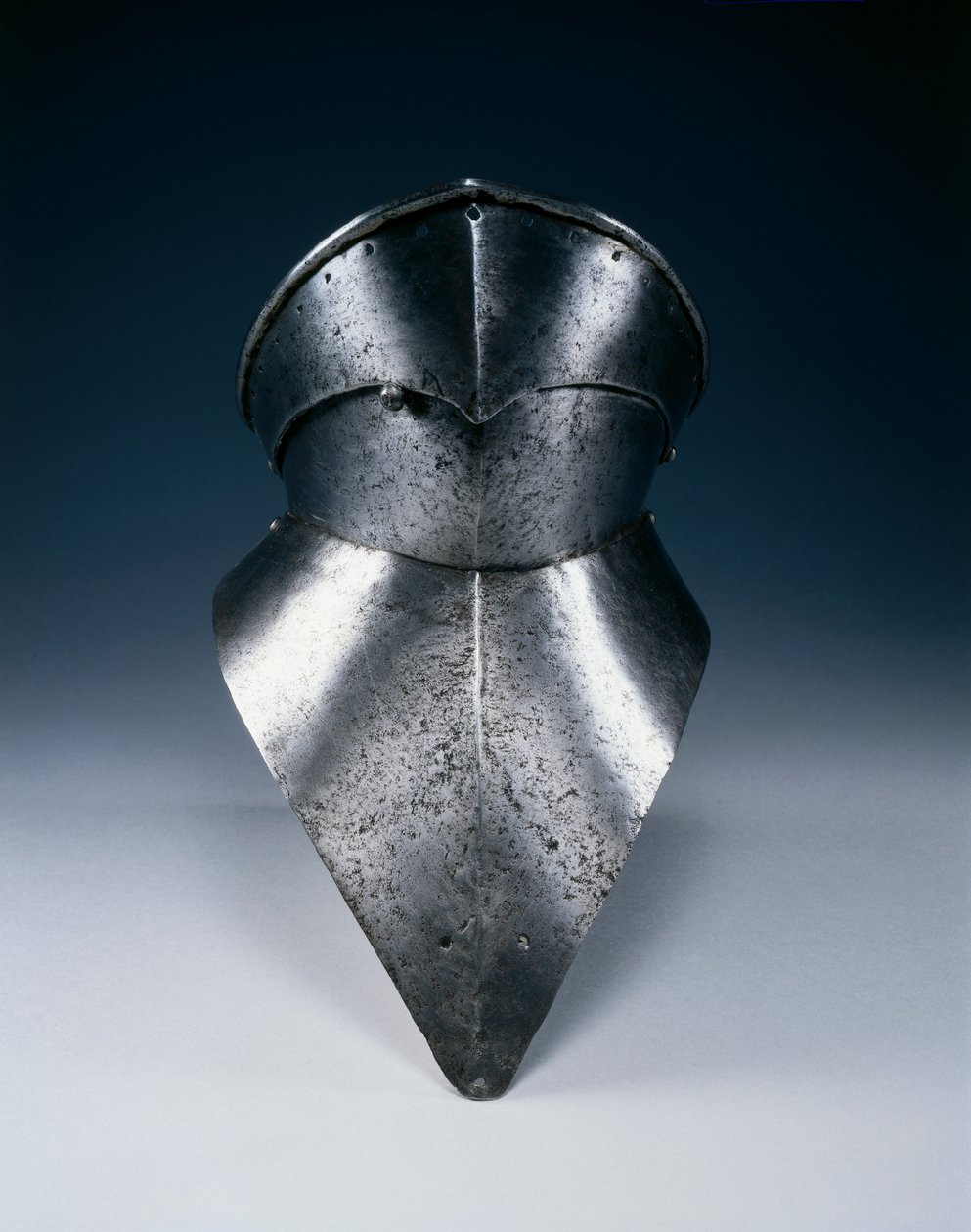 Gótikus bevor, 1480 körül (acél) alkotó: Spanish School
