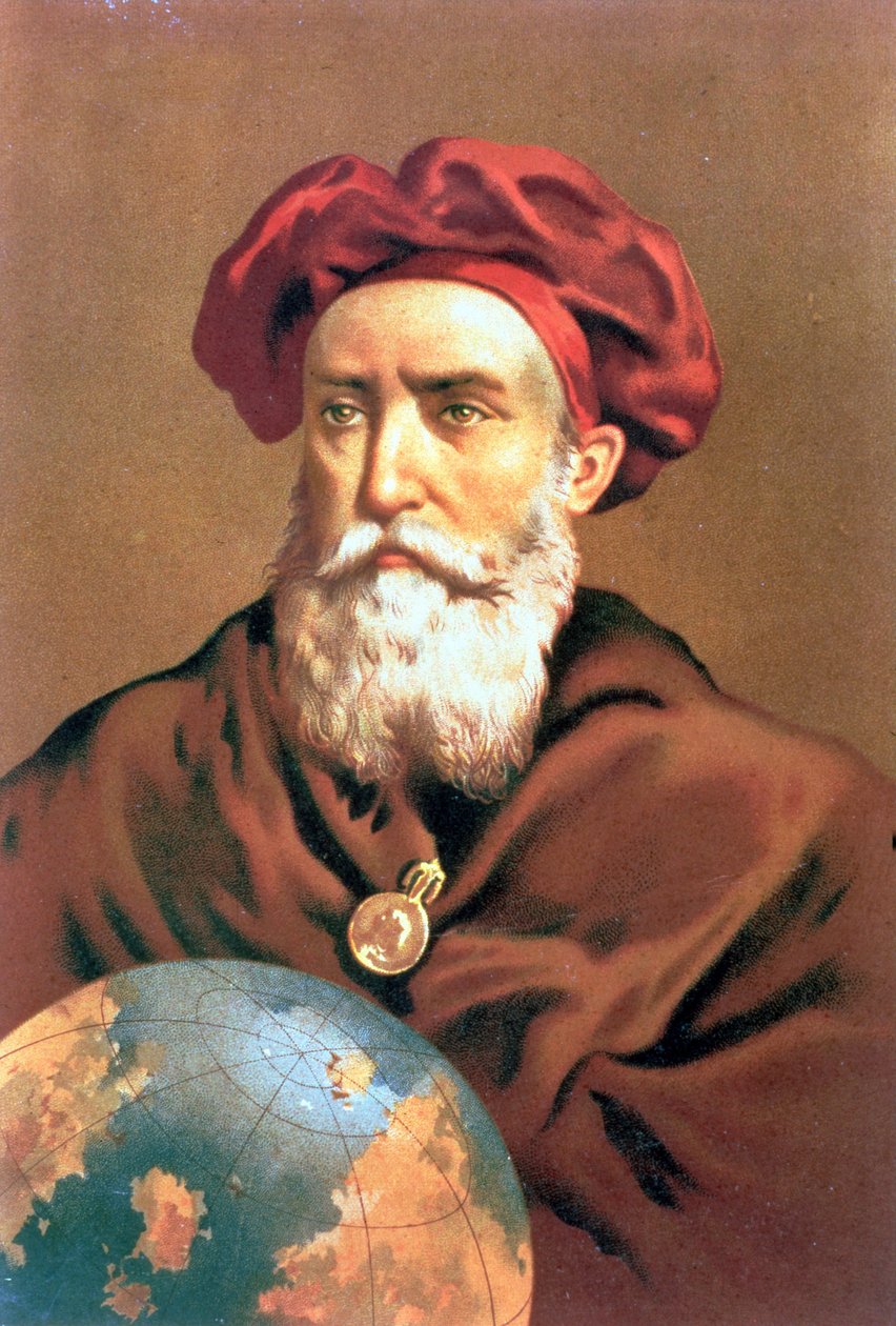 IND 123 0784502/2 Vasco da Gama (c.1469-1525) portugál navigátor alkotó: Spanish School