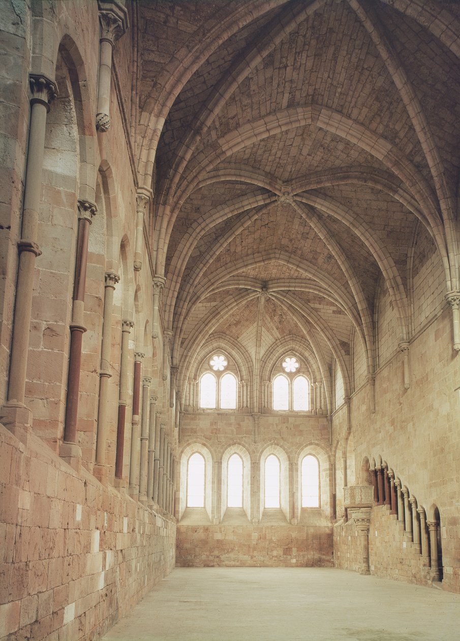 A kolostor refektóriumának belseje, 1215 alkotó: Spanish School