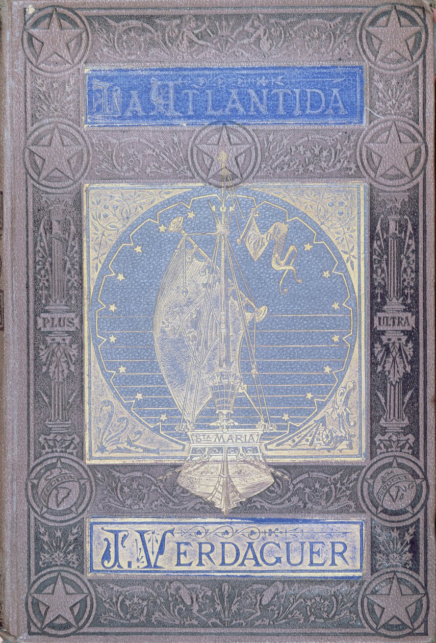 La Atlantida, Jacinto Verdaguer (1845-1902), kasztíliai kiadás, Barcelonában, 1878. alkotó: Spanish School