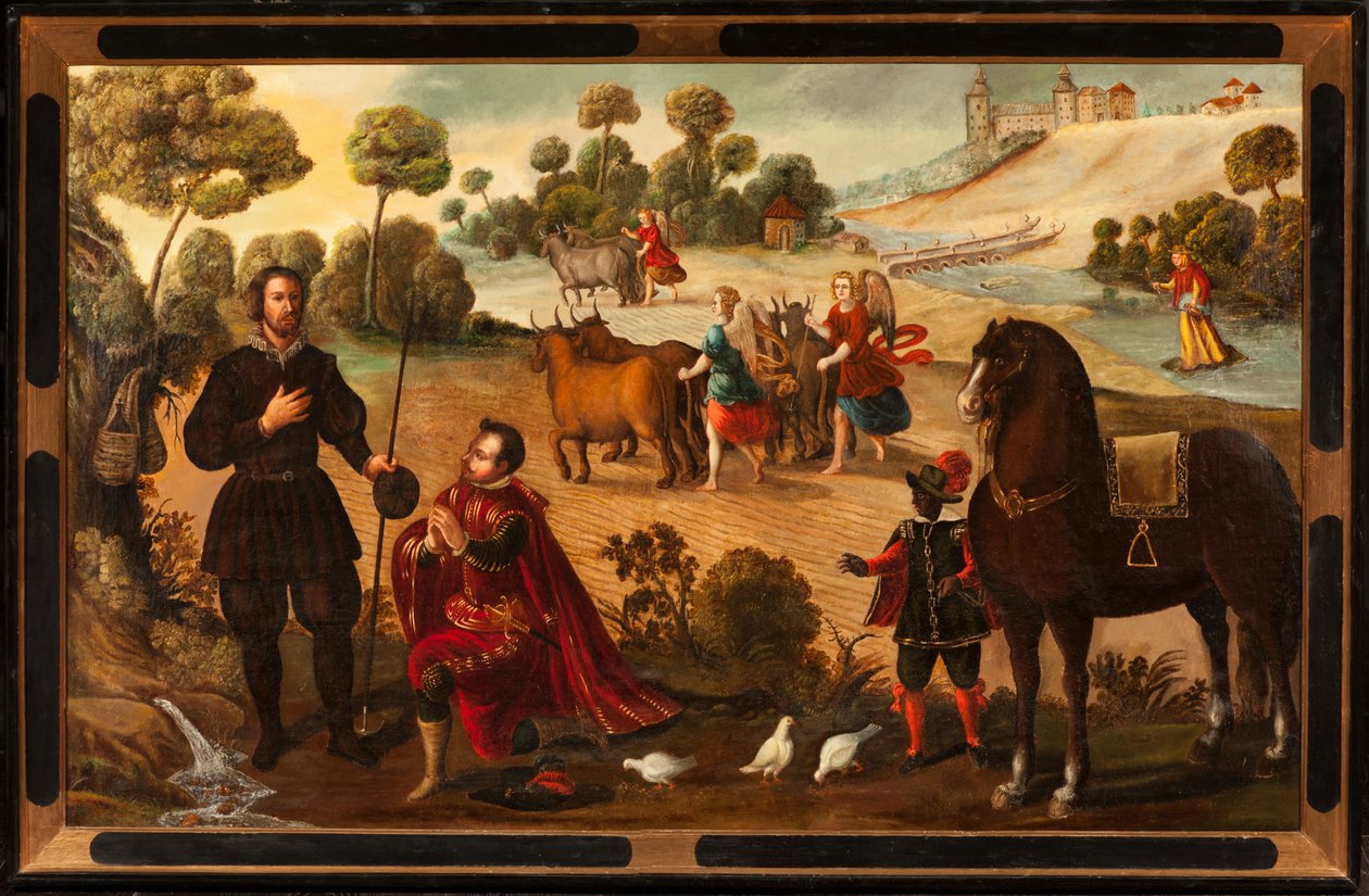 Szent Izidor csodái, kb. 1622 (festmény) alkotó: Spanish School