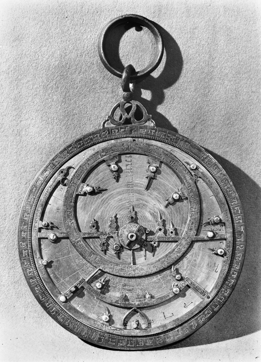 Moorish Astrolabe, Cordobából, 1054 (fém) alkotó: Spanish School