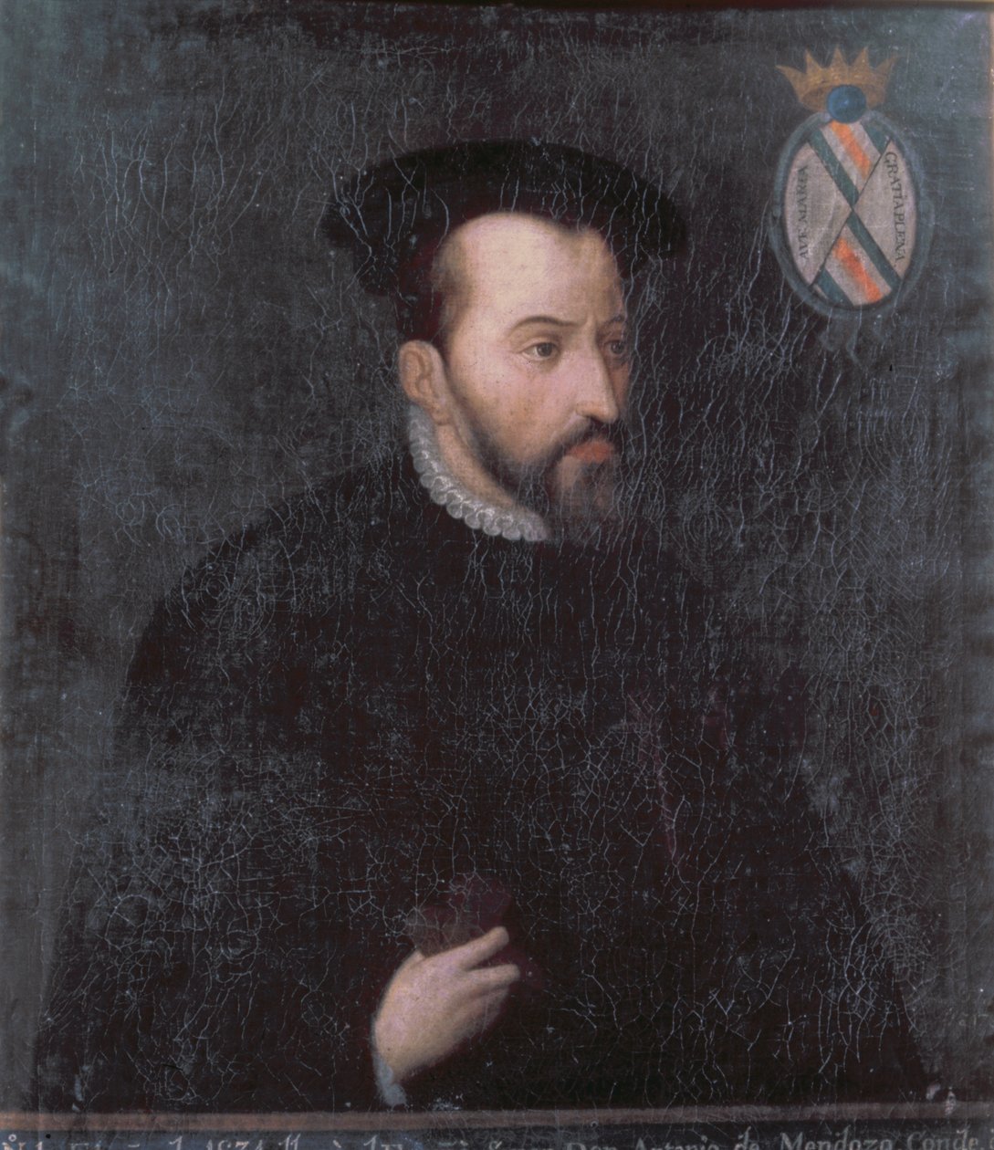 Antonio de Mendoza portréja, 1534 körül (olaj, vászon) alkotó: Spanish School