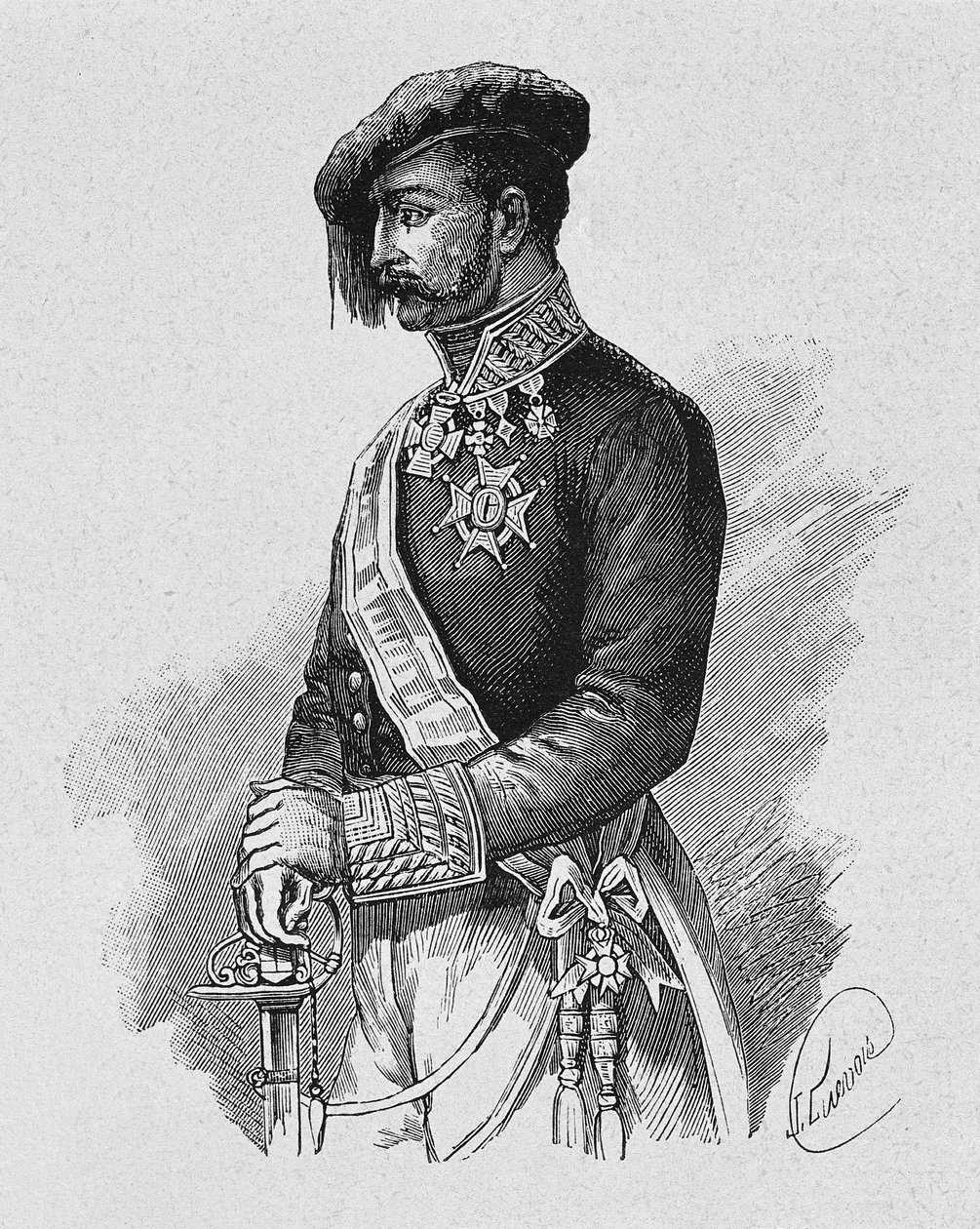 Tomas Zumalacarregui karlista tábornok (1788-1835) portréja alkotó: Spanish School