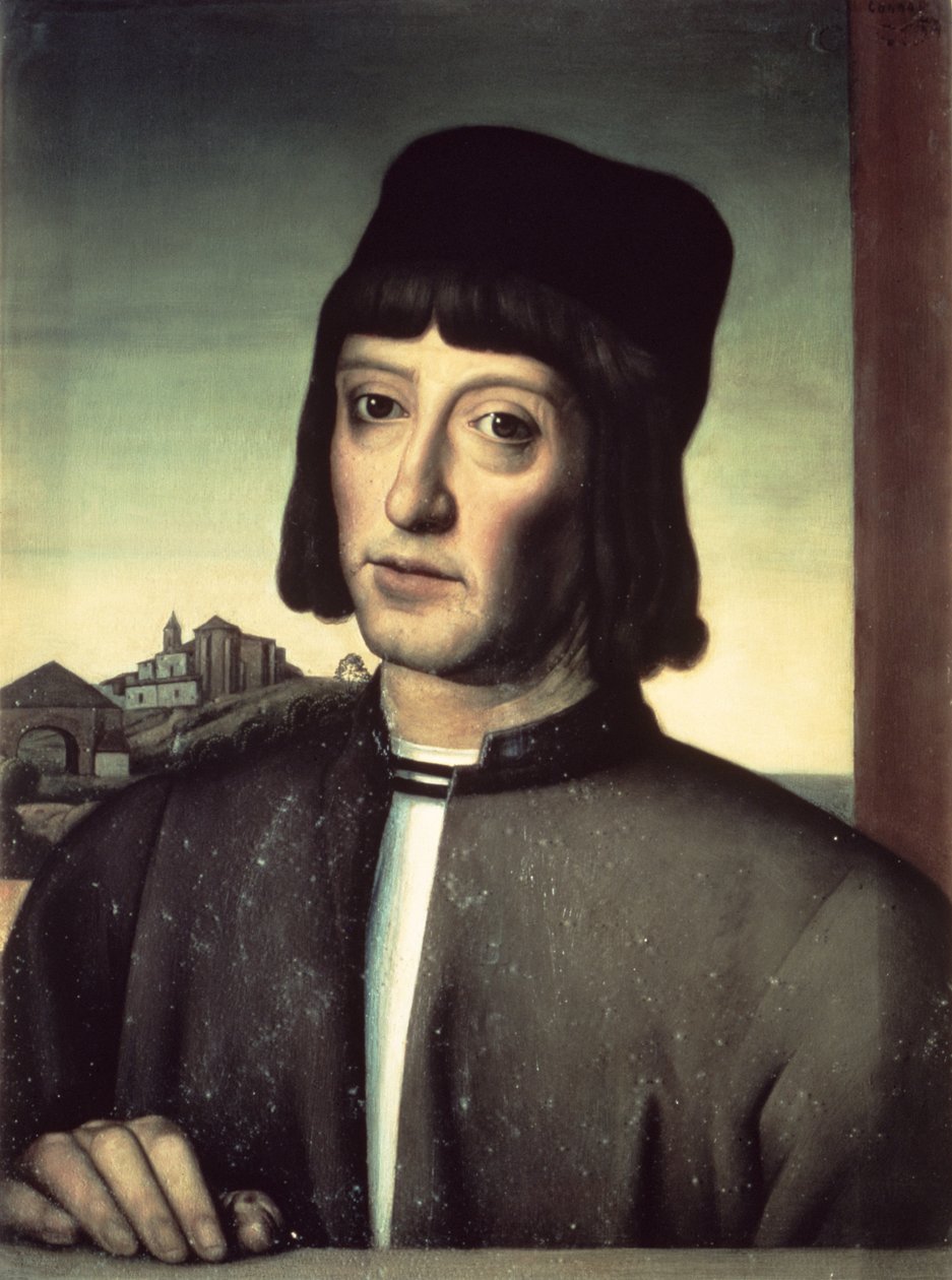 Martin Alonzo Pinzon (megh. 1493) portréja alkotó: Spanish School