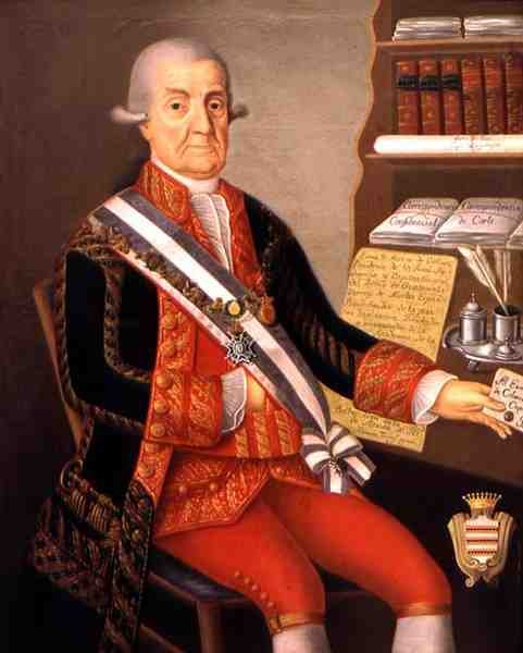Matias Galvez (1717-84) portréja alkotó: Spanish School