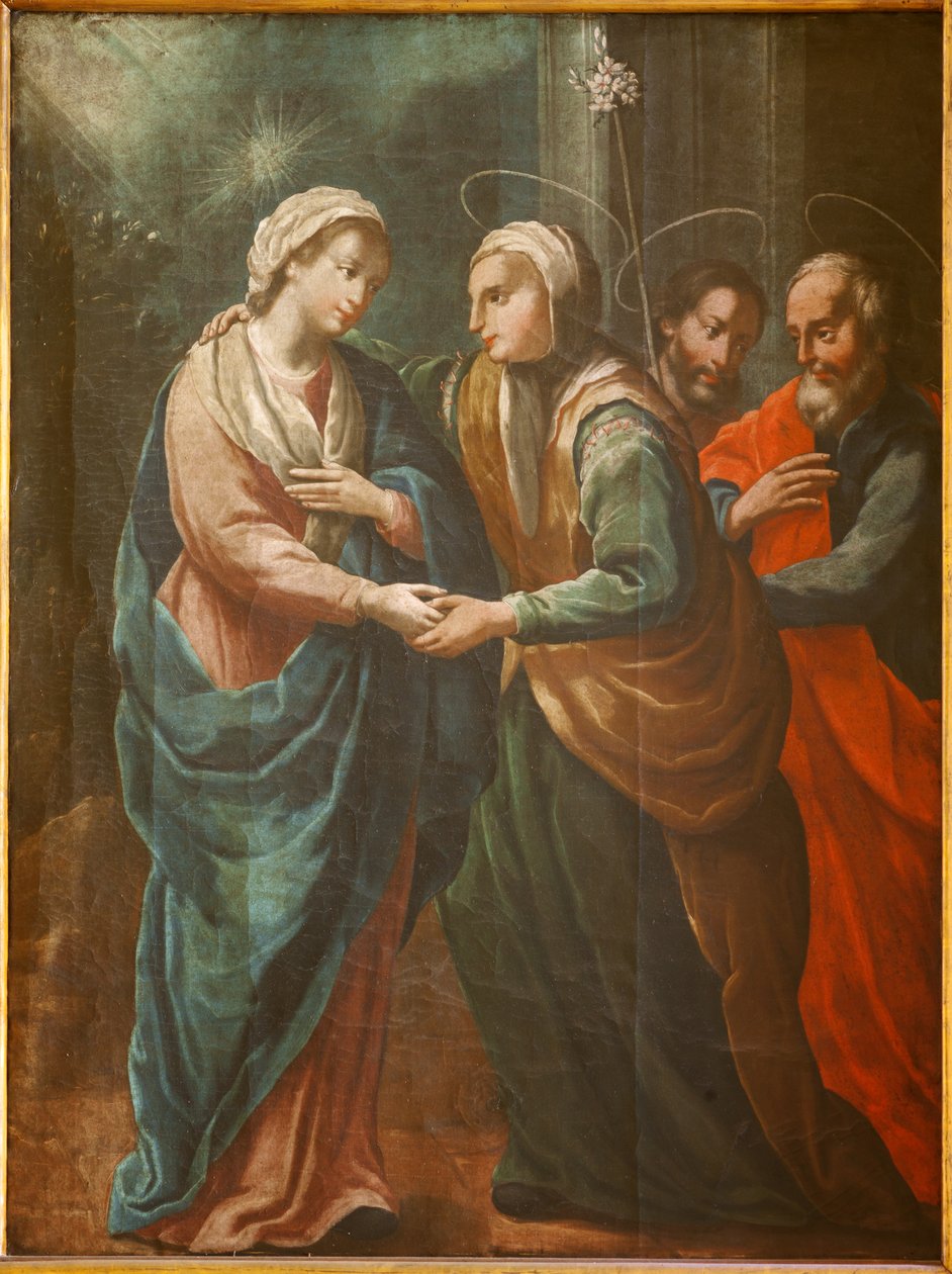 Szentély (Santuario de Queralt). A templom. Belső. Festés. 19. század alkotó: Spanish School