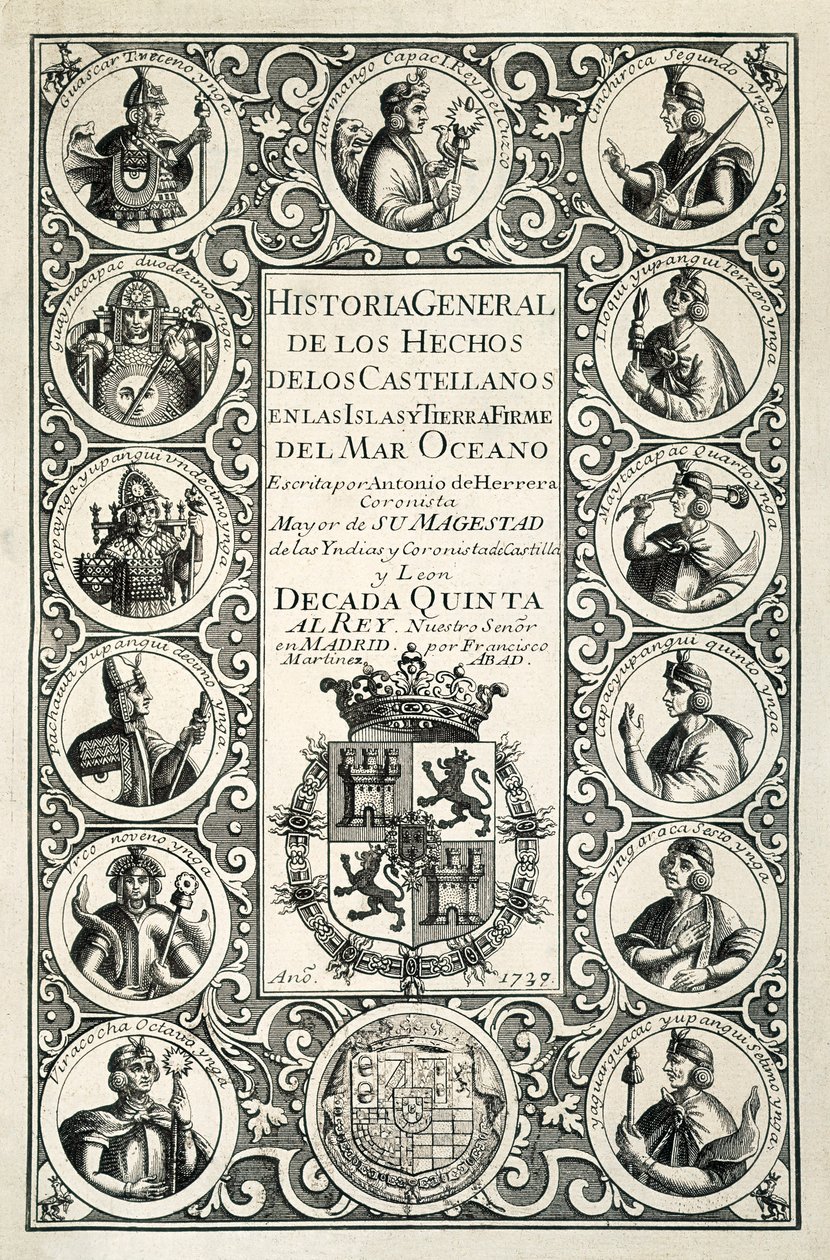 Spanyol gyarmatok Amerikában, metszet alkotó: Spanish School