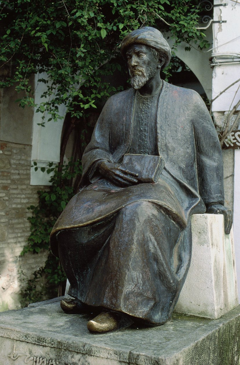 Maimonides Mózes szobra (1135-1204) alkotó: Spanish School