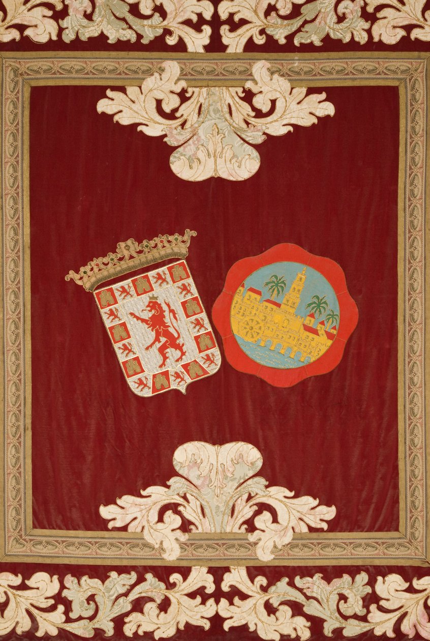 Gobelin a Keresztény Királyok Alcazar mozaikterméből alkotó: Spanish School