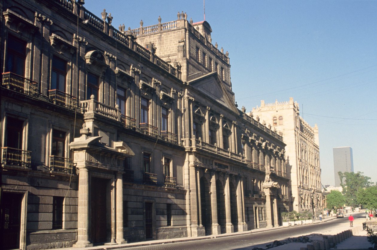 Kilátás az 1340-ben alapított kolostorra alkotó: Spanish School
