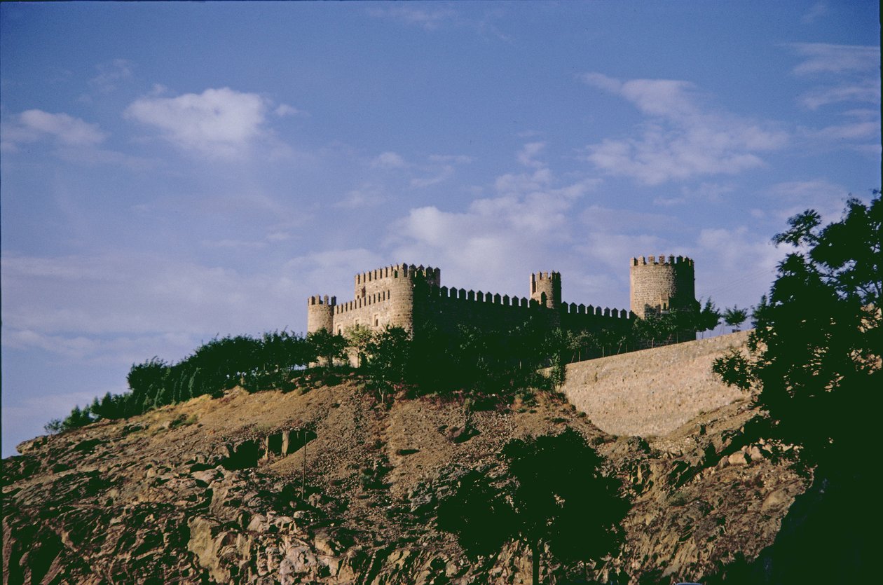 Kilátás a kastélyra alkotó: Spanish School