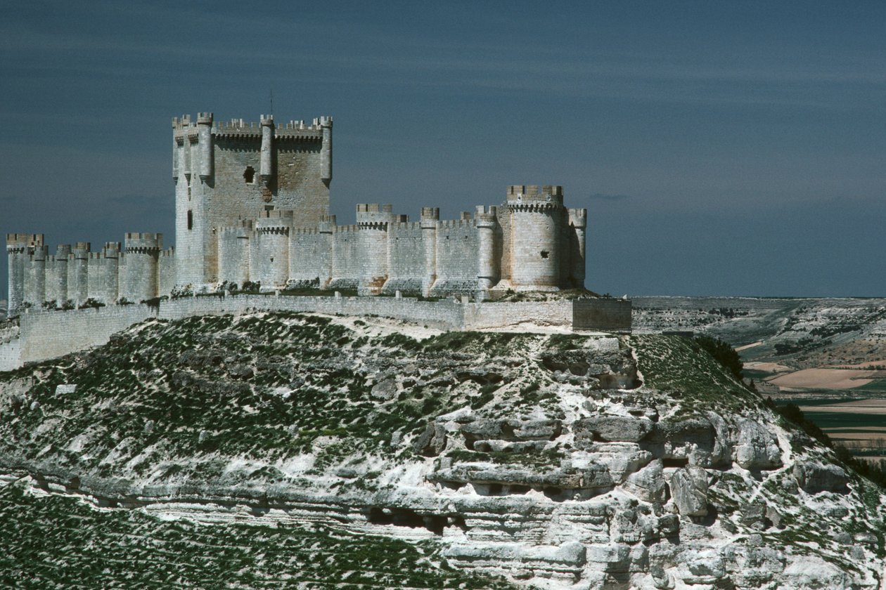 Kilátás a kastélyra alkotó: Spanish School