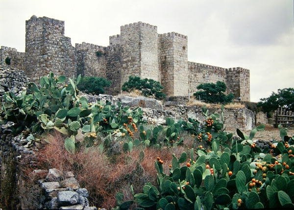Kilátás a kastélyra alkotó: Spanish School