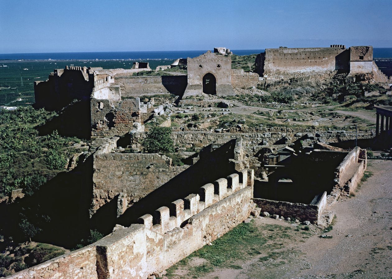 Kilátás a várra, 8-12. század alkotó: Spanish School