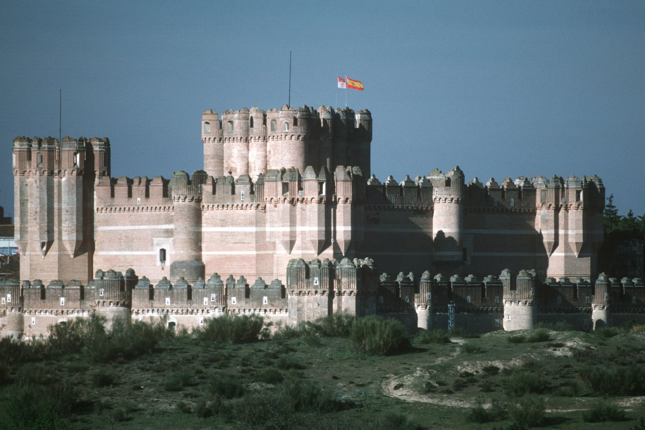 Kilátás a várra, 1453 körül épült alkotó: Spanish School