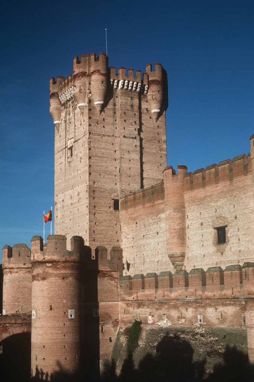 Kilátás a várra, 1453 körül épült alkotó: Spanish School