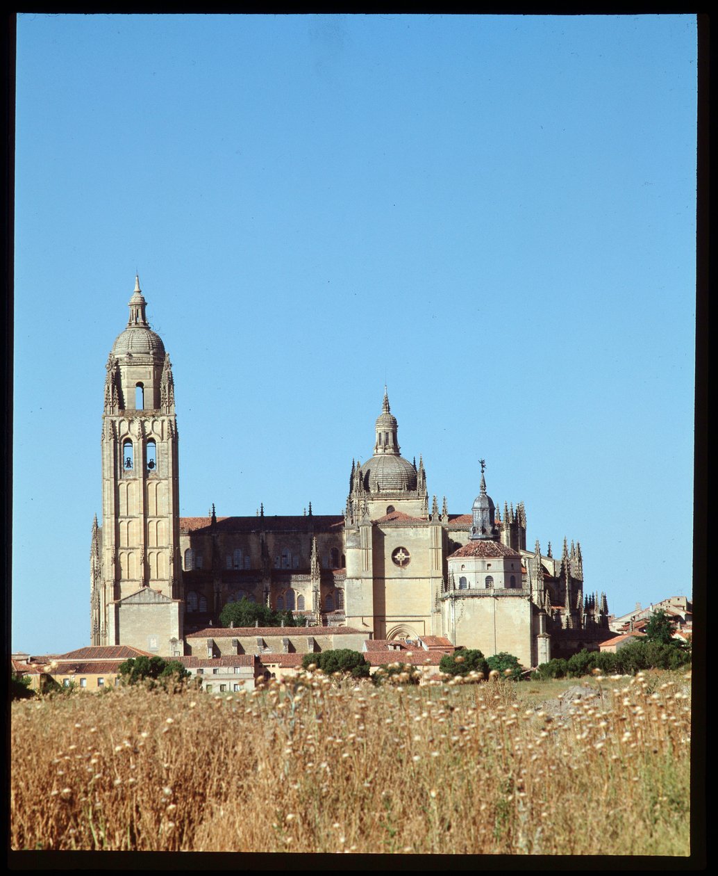 Kilátás a katedrálisra alkotó: Spanish School