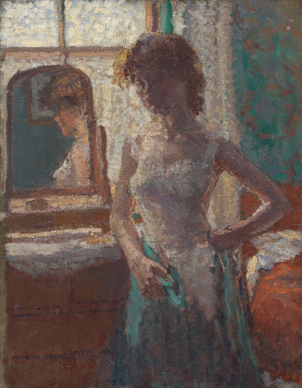 A zöld ruha, 1908-09 alkotó: Spencer Frederick Gore