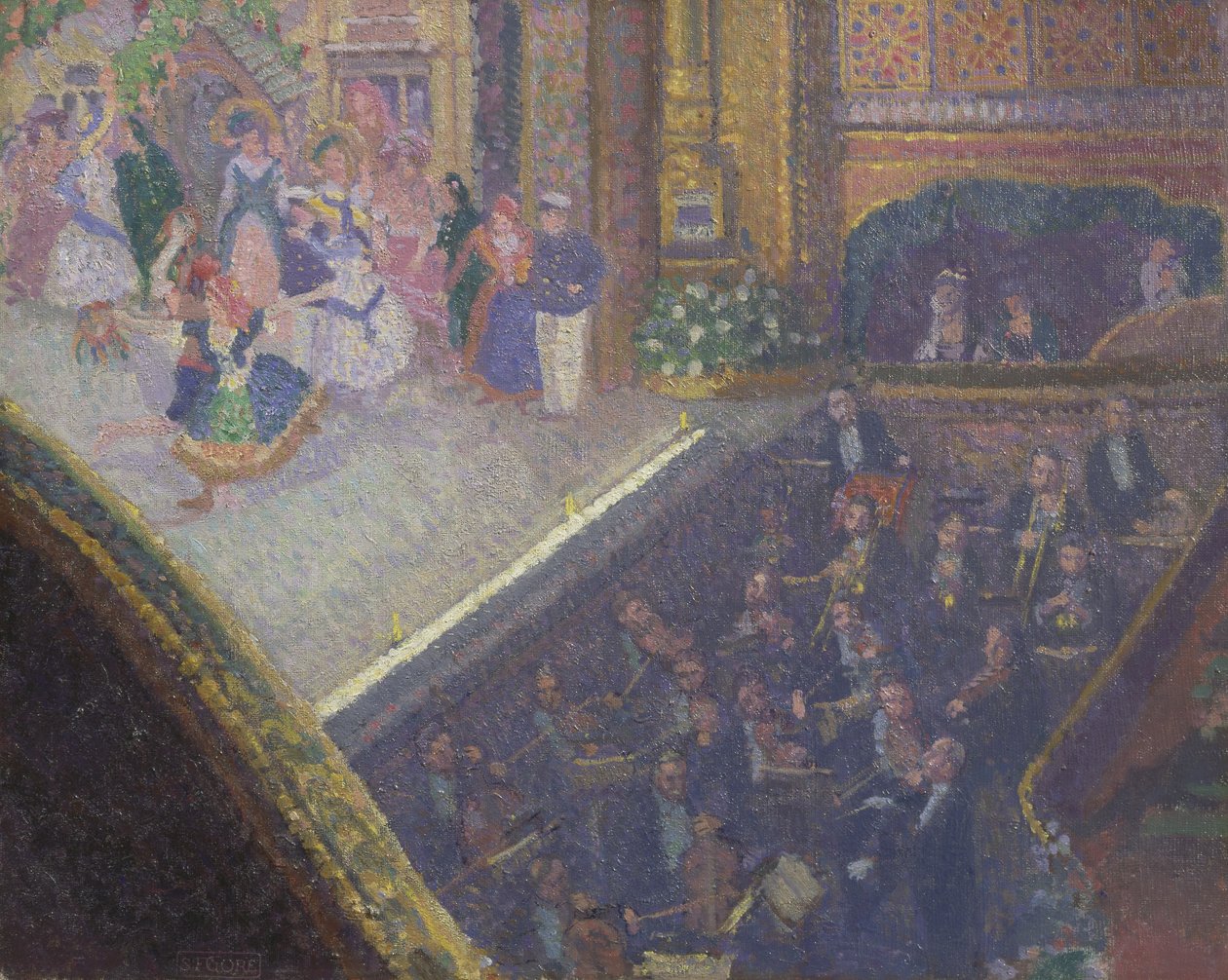 Balettjelenet a Homokon alkotó: Spencer Frederick Gore