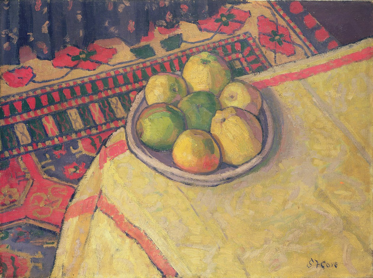 Csendélet alkotó: Spencer Frederick Gore